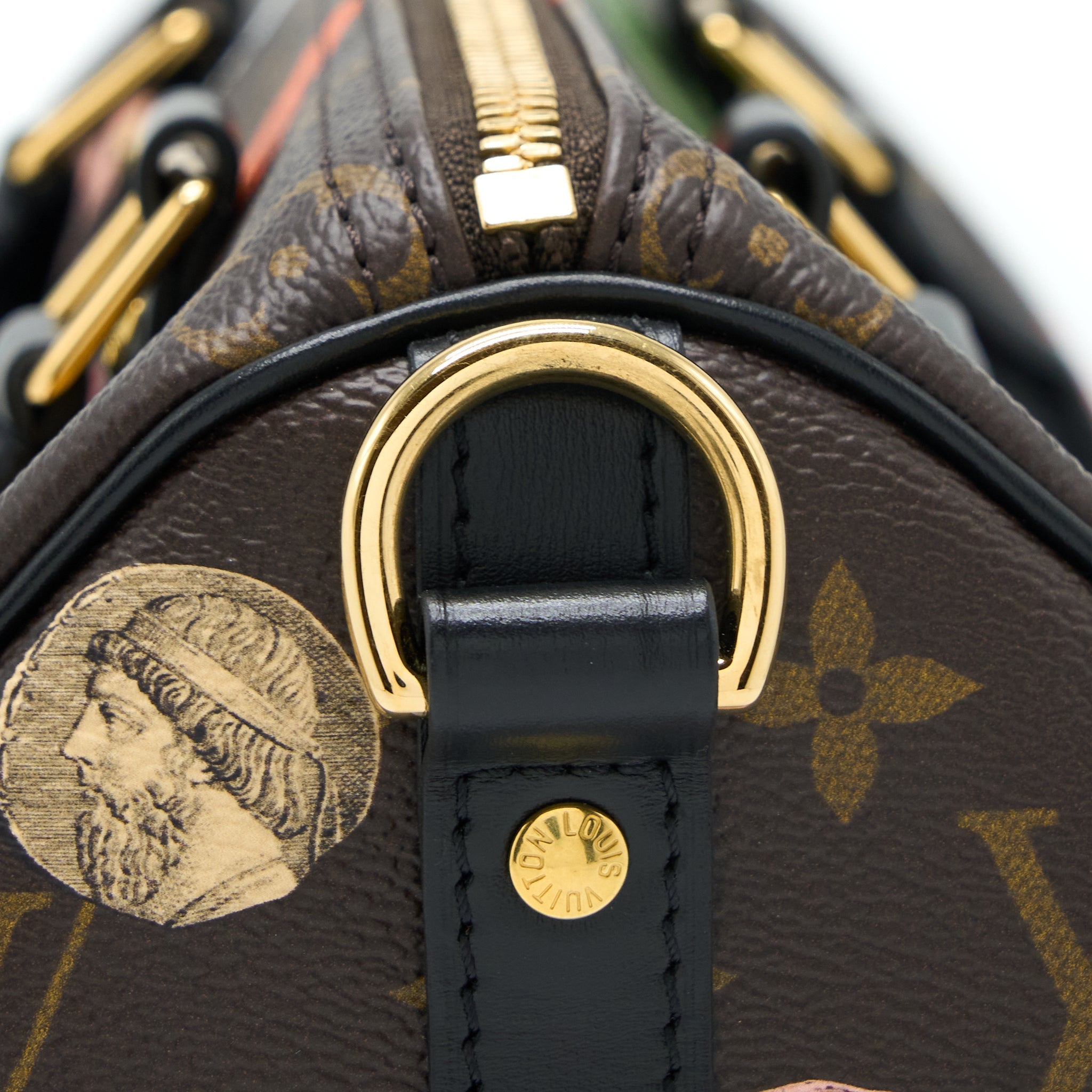 AAA Replica Louis Vuitton LV X FORNASETTI SPEEDY BANDOULIERE 25 MULTICOLOUR MONOGNRAM CANVAS GHW (NEW VERSION)
