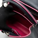 AAA Replica Louis Vuitton LV CAPUCINES BB TAURILLON NAVY SHW