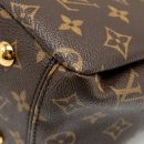 AAA Replica Louis Vuitton LV PALLAS TOTE BAG MONOGRAM CANVAS BROWN GHW
