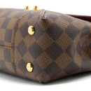AAA Replica Louis Vuitton LV FLAP CHAIN BAG DAMIER EBENE GHW