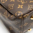 AAA Replica Louis Vuitton LV PALLAS TOTE BAG MONOGRAM CANVAS BROWN GHW