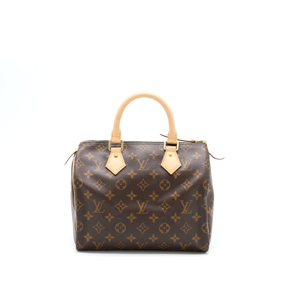 AAA Replica Louis Vuitton LV SPEEDY 25 MONOGRAM CANVAS GHW
