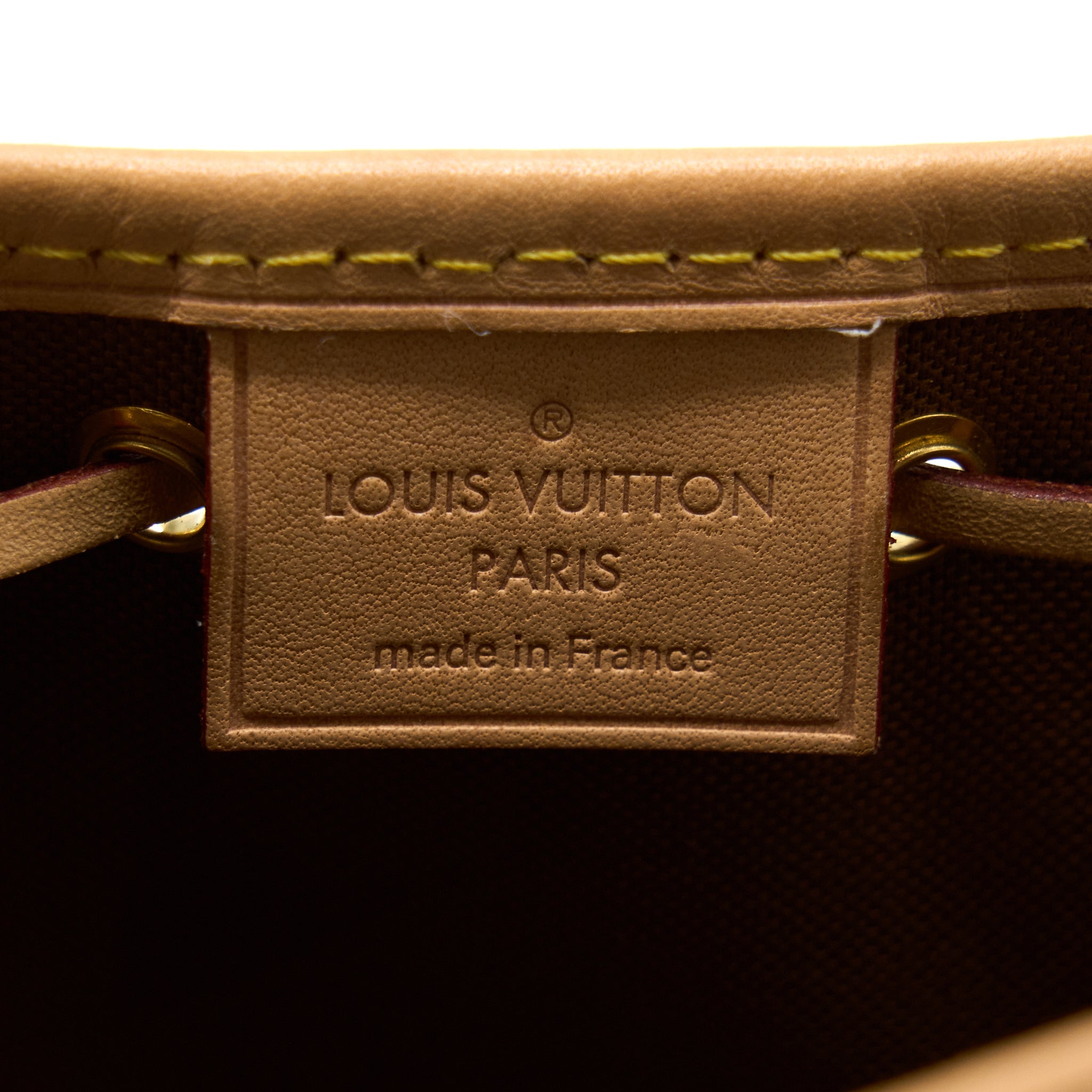 AAA Replica Louis Vuitton LV NANO NOE MONOGRAM CANVAS GHW
