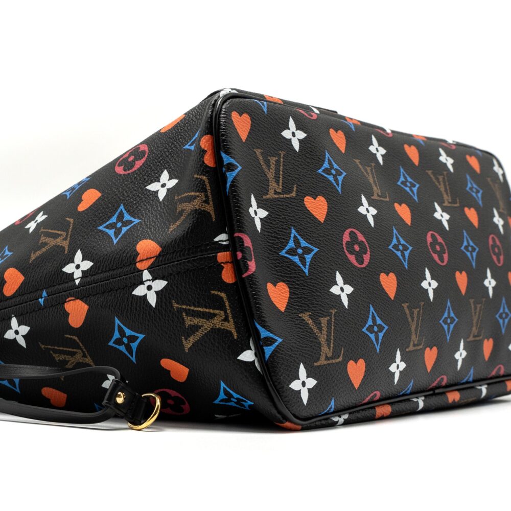 AAA Replica Louis Vuitton LV GAME ON NEVERFULL MM LIMITED EDITION MONOGRAM MULTICOLOURED CANVAS GHW