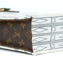 AAA Replica Louis Vuitton LV PETIT SAC PLAT BAG WHITE/BLACK FORNASETTI MONOGRAM CANVAS GHW