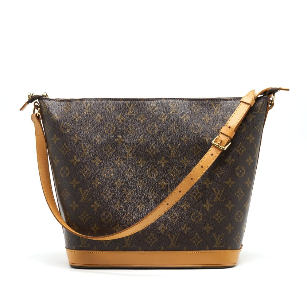 AAA Replica Louis Vuitton LV SHARON STONE AMFAR MONOGRAM CANVAS BAG