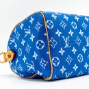 AAA Replica Louis Vuitton LV SPEEDY P9 BANDOULIERE 25 MONOGRAM SOFT CALFSKIN BLEU GHW