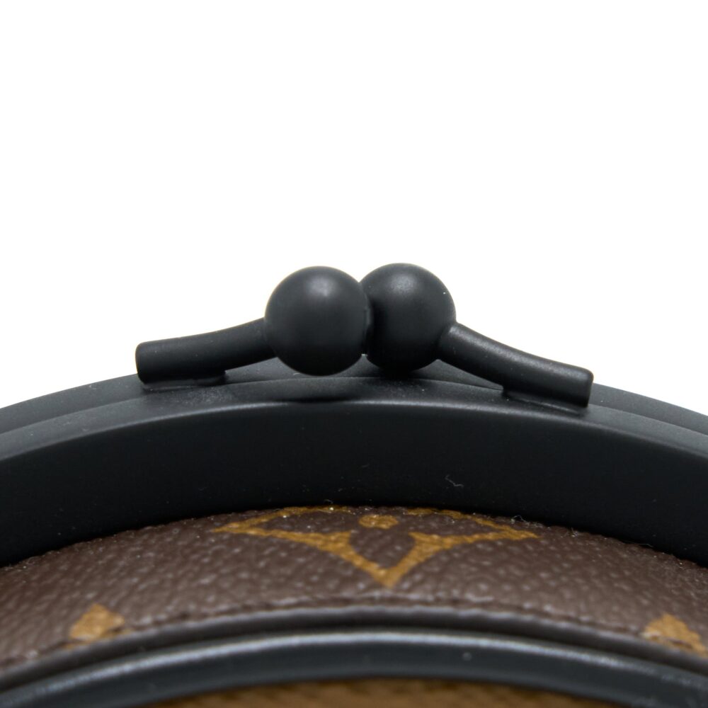 AAA Replica Louis Vuitton LV BOURSICOT CHAIN BAG REVERSE MONOGRAM CANVAS WITH EXTRA LV STRAP