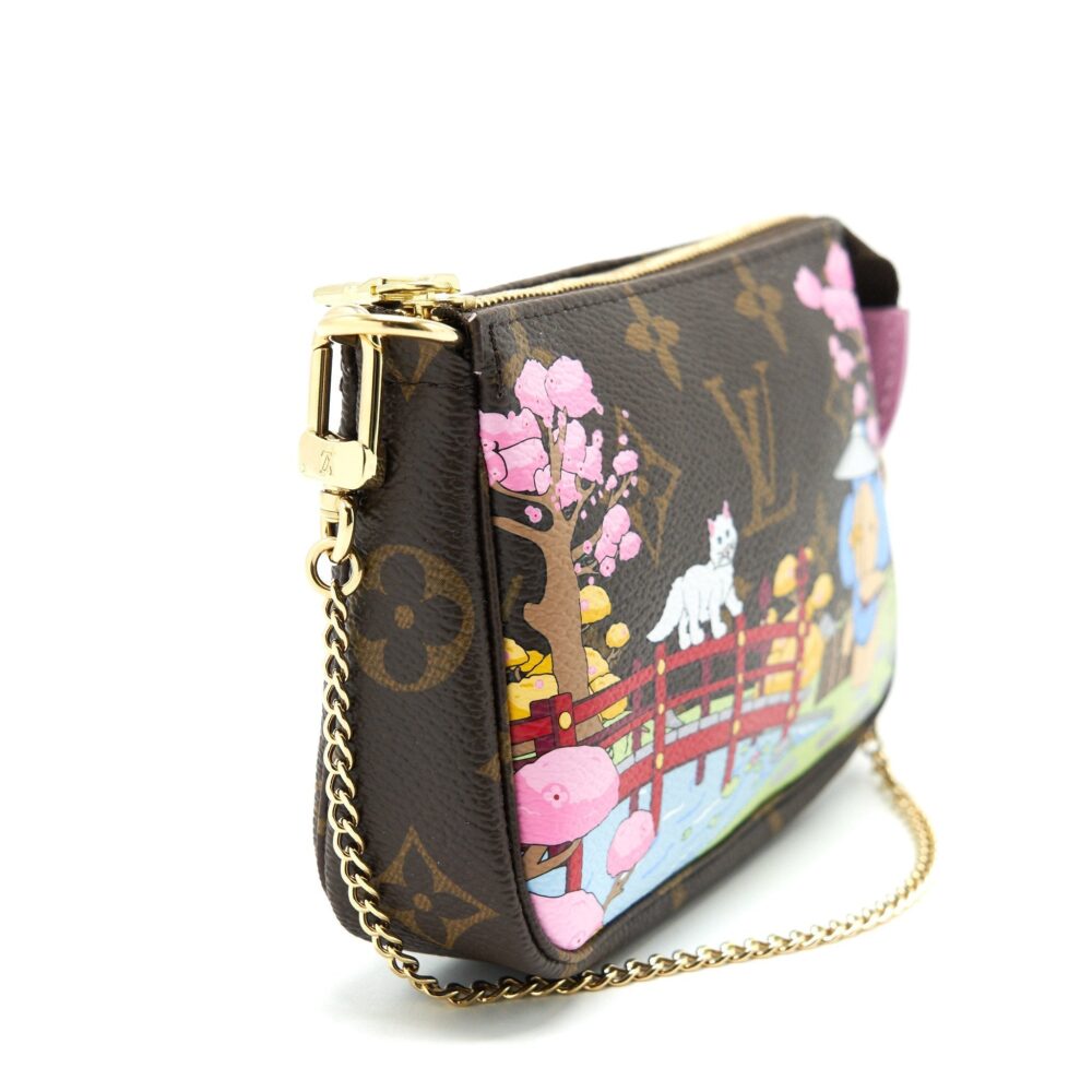 AAA Replica Louis Vuitton LV MINI POCHETTE CHRISTMAS LIMITED 2021