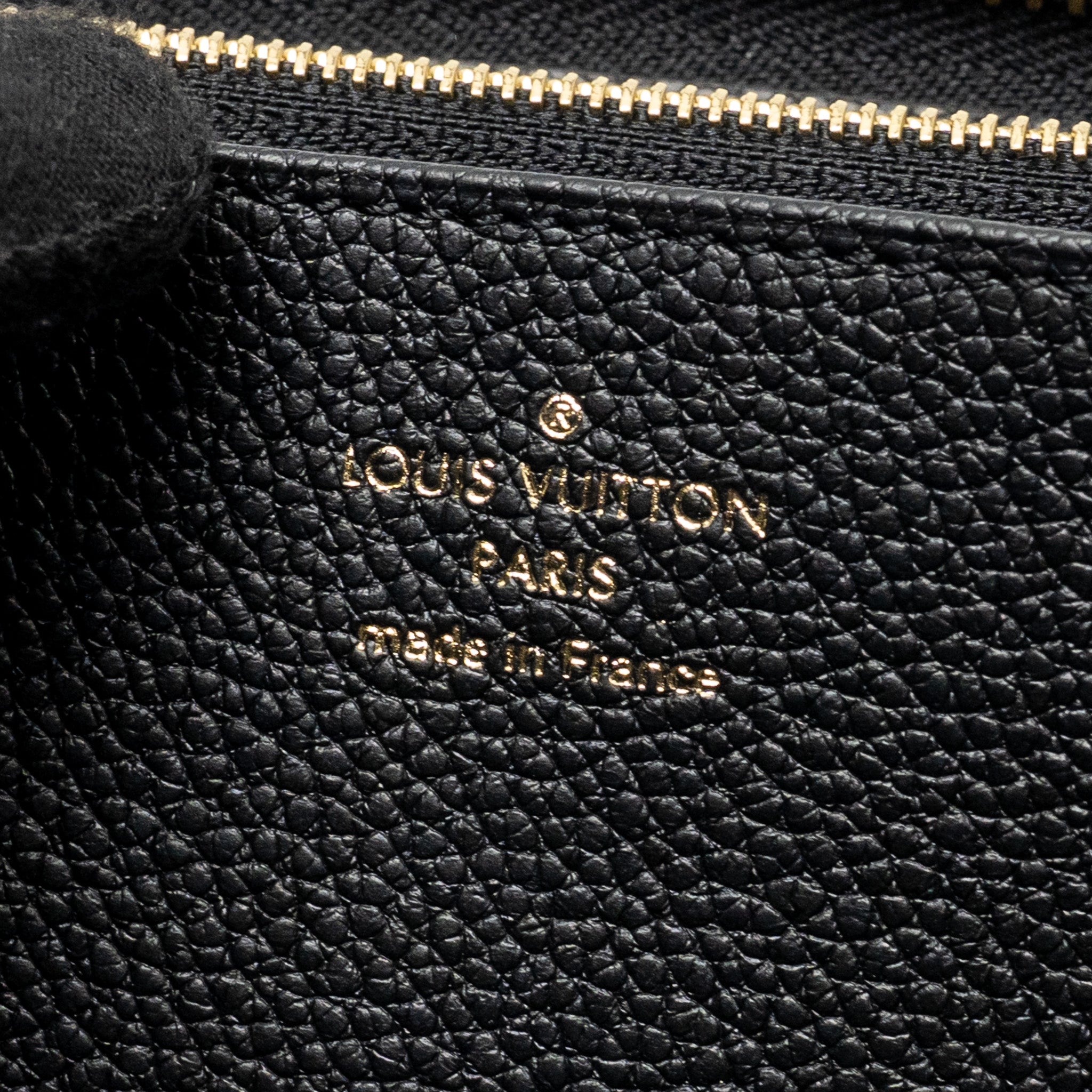 AAA Replica Louis Vuitton LV ZIPPY LONG WALLET EMBOSSED MONOGRAM EMPREINTE LEATHER BLACK GHW