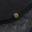 AAA Replica Louis Vuitton LV ENVELOP POCHETTE MONOGRAM EMPREINTE BLACK GHW
