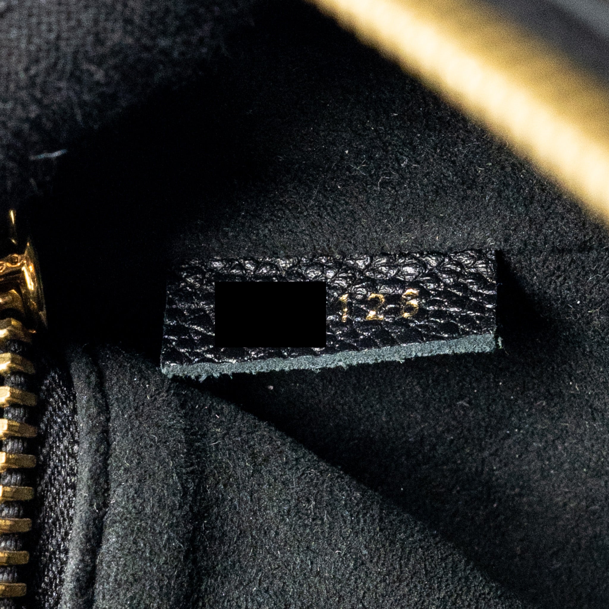 AAA Replica Louis Vuitton LV ENVELOP POCHETTE MONOGRAM EMPREINTE BLACK GHW