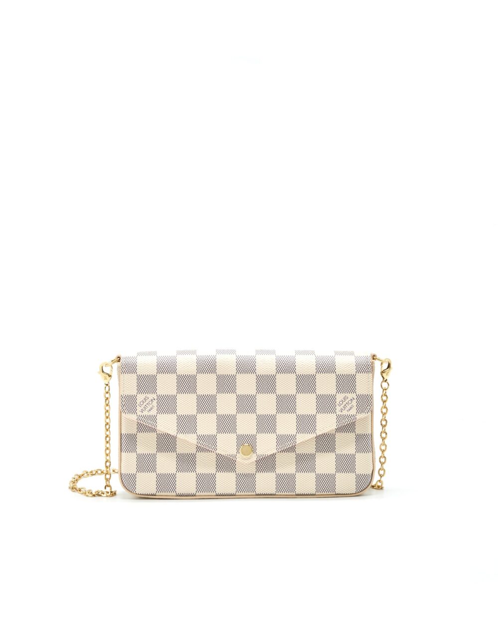 AAA Replica Louis Vuitton LV FELICIE POCHETTE DAMIER AZUR CANVAS