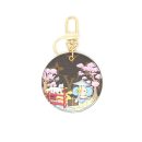 AAA Replica Louis Vuitton LV ILLUSTRE JAPANESE GARDEN XMAS BAG CHARM AND KEY HOLDER