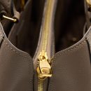 AAA Replica Louis Vuitton LV MONTAIGNE MM MONOGRAM EMPREINTE DARK BEIGE GHW