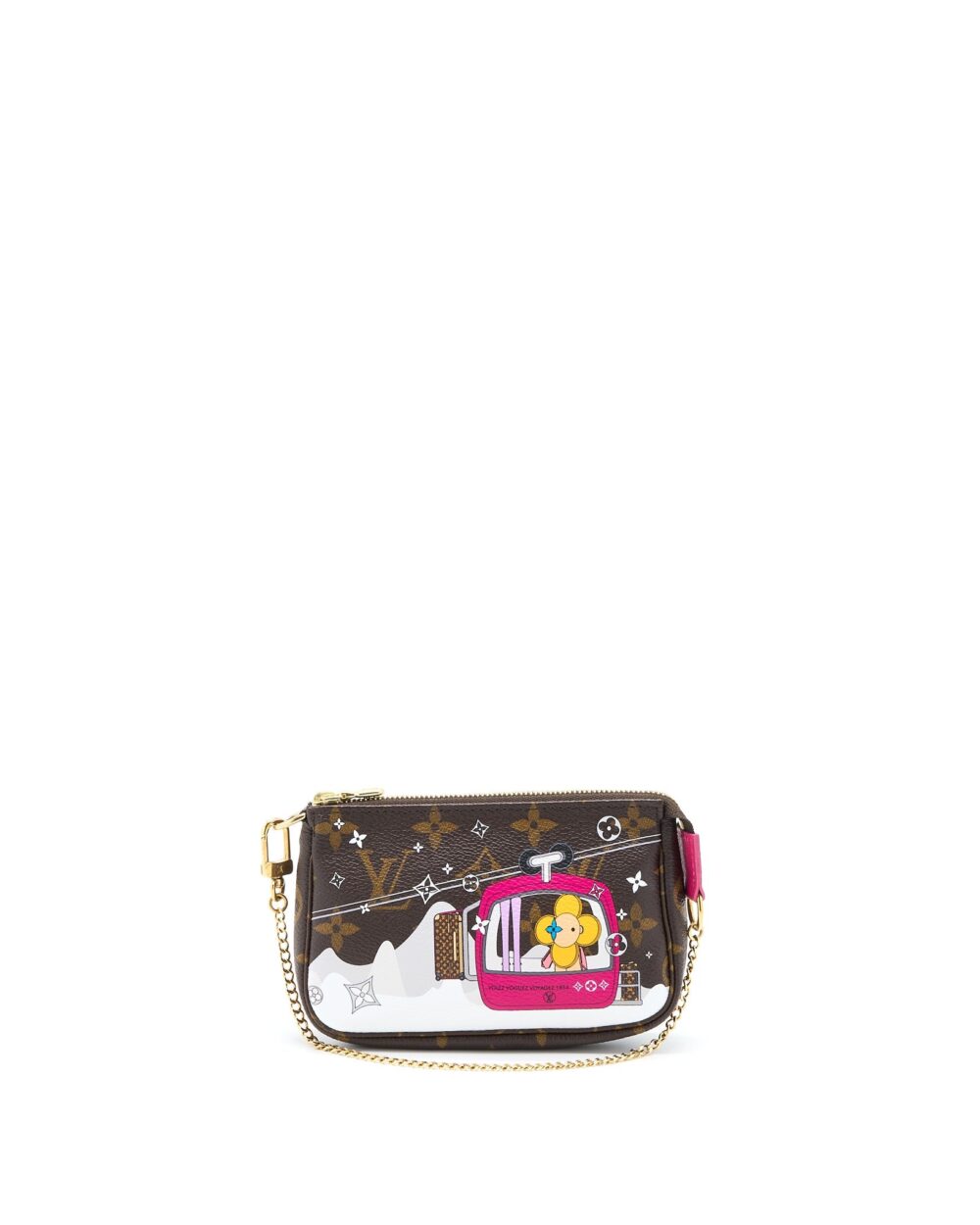 AAA Replica Louis Vuitton LV 2019 LIMITED MINI POCHETTE ACCESSORIES MONOGRAM CANVAS GHW