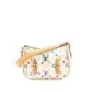AAA Replica Louis Vuitton LV LODGE PM MULTICOLOUR MONOGRAM CANVAS WHITE GHW