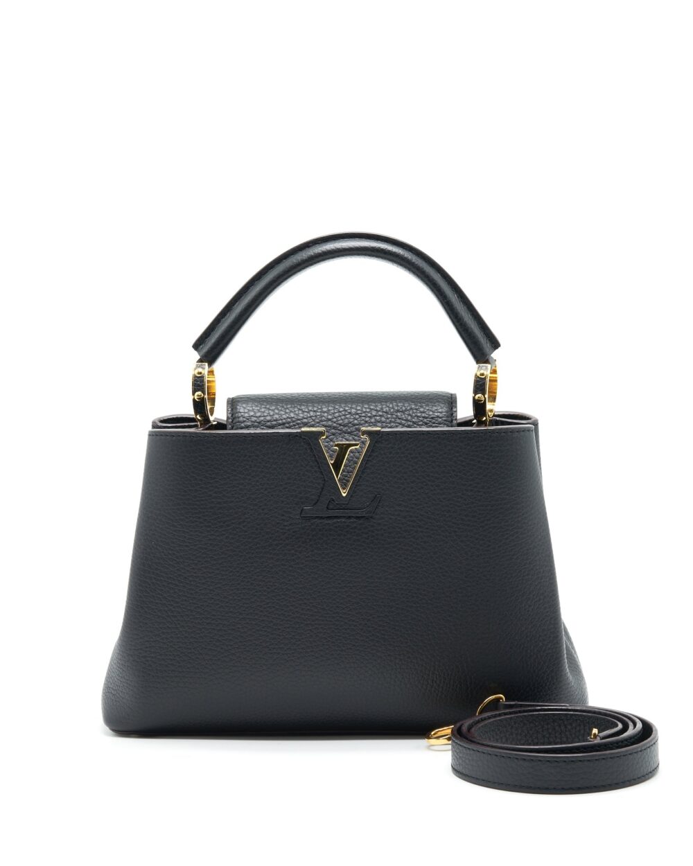 AAA Replica Louis Vuitton LV CAPUCINES BB BLACK