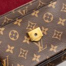 AAA Replica Louis Vuitton LV PASSY MONOGRAM CANVAS BLACK/GOLD HARDWARE