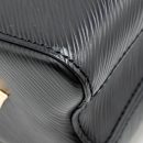 AAA Replica Louis Vuitton LV LOVE LOCK TWIST MM EPI BLACK MULTICOLOUR HARDWARE