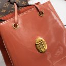 AAA Replica Louis Vuitton LV HOT SPRINGS BACKPACK PATENT / MONOGRAM CANVAS PINK GHW
