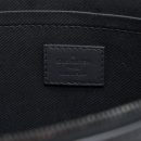 AAA Replica Louis Vuitton LV DISCOVERY POCHETTE MONOGRAM SHADOW BLACK WITH BLACK HARDWARE