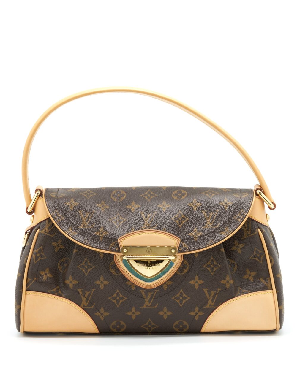 AAA Replica Louis Vuitton LV BEVERLY MM SHOULDER BAG MONOGRAM CANVAS AND LEATHER GHW