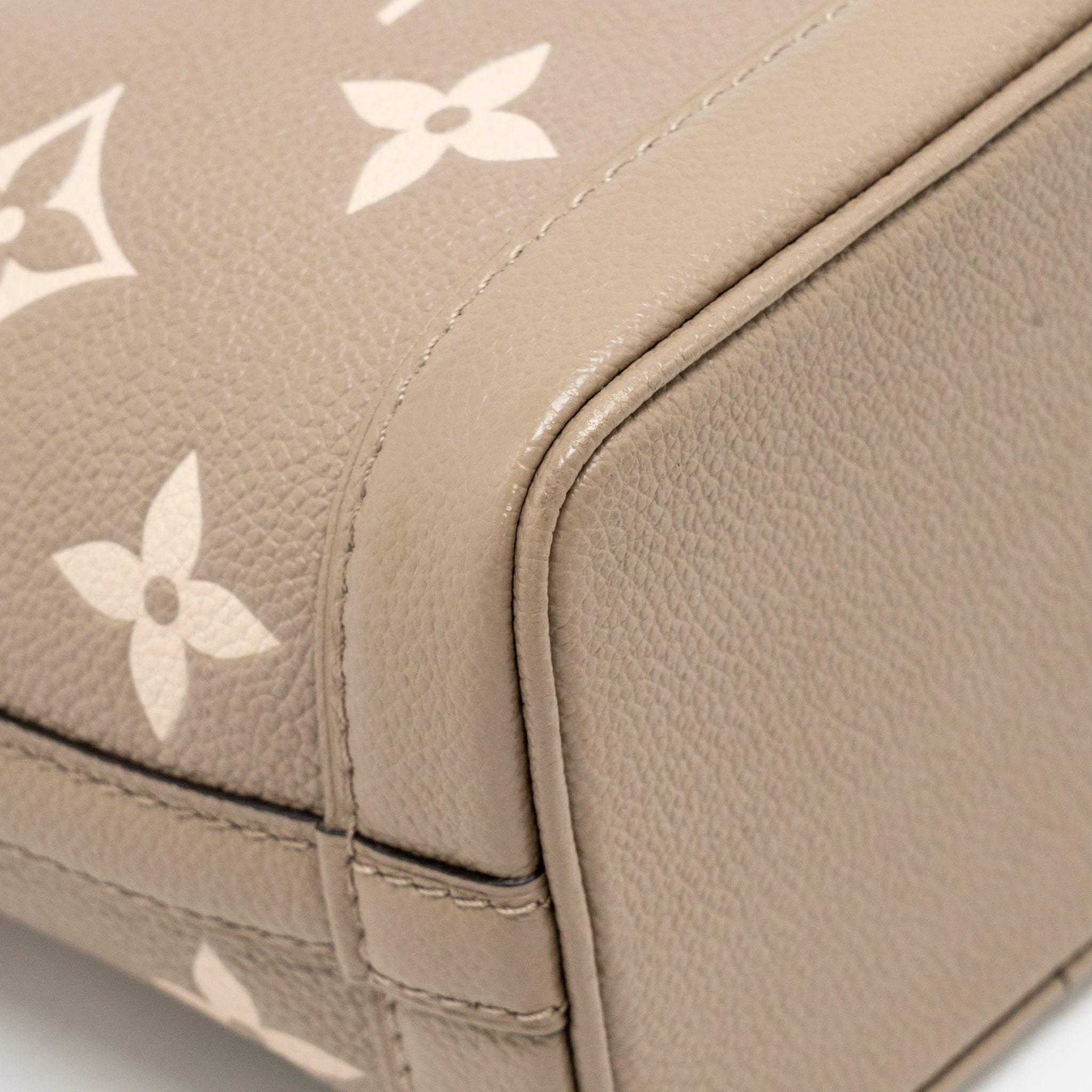 AAA Replica Louis Vuitton LV NANO NOE MONOGRAM EMPREINTE CALFSKIN LEATHER GREY GHW