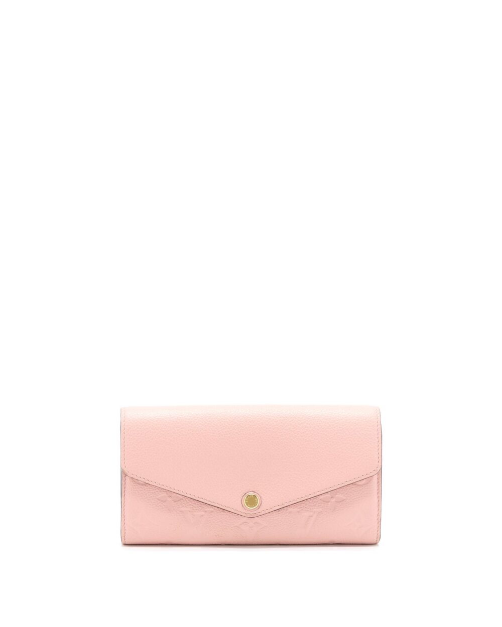 AAA Replica Louis Vuitton LV SARAH WALLET MONOGRAM EMPREINTE LIGHT PINK GHW