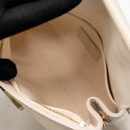 AAA Replica Louis Vuitton LV CLUNNY MINI EPI CREAM WHITE/MULTICOLOUR STRAP SHW