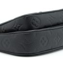 AAA Replica Louis Vuitton LV MULTI POCHETTE MONOGRAM EMPREINTE BLACK GHW