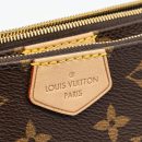 AAA Replica Louis Vuitton LV MULTI POCHETTE MONOGRAM CANVAS KHAKI STRAP GHW