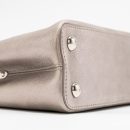 AAA Replica Louis Vuitton LV CAPUCINES BB LEATHER METALLIC SILVER SHW