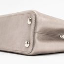 AAA Replica Louis Vuitton LV CAPUCINES BB LEATHER METALLIC SILVER SHW