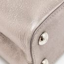 AAA Replica Louis Vuitton LV CAPUCINES BB LEATHER METALLIC SILVER SHW
