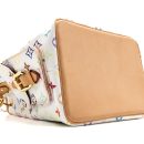 AAA Replica Louis Vuitton LV VINTAGE PETIT NOE SHOULDER BAG MULTICOLOUR MONOGRAM CANVAS WHITE GHW