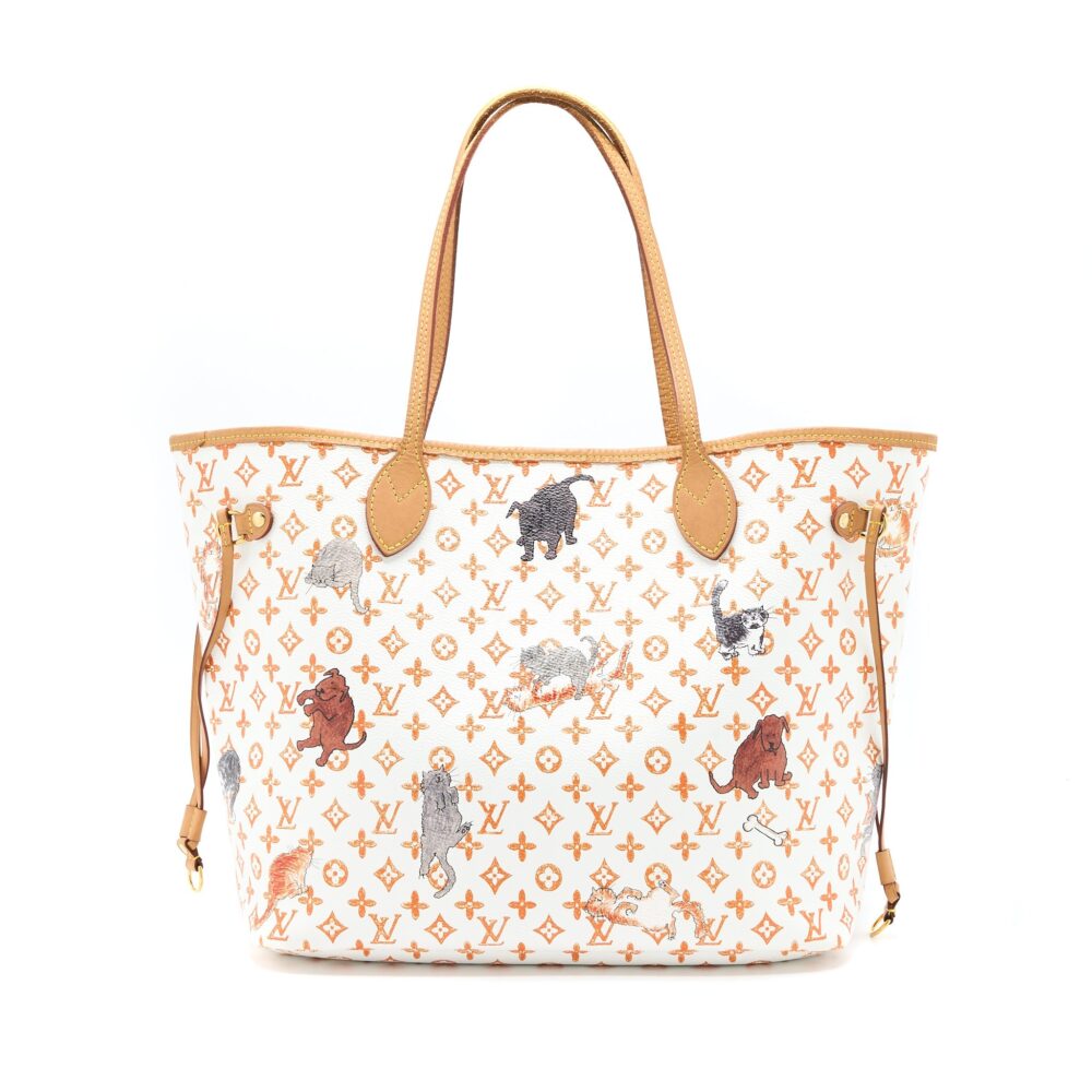 AAA Replica Louis Vuitton LV GRACE CODDINGTON CATOGRAM NEVERFULL MM CANVAS GHW