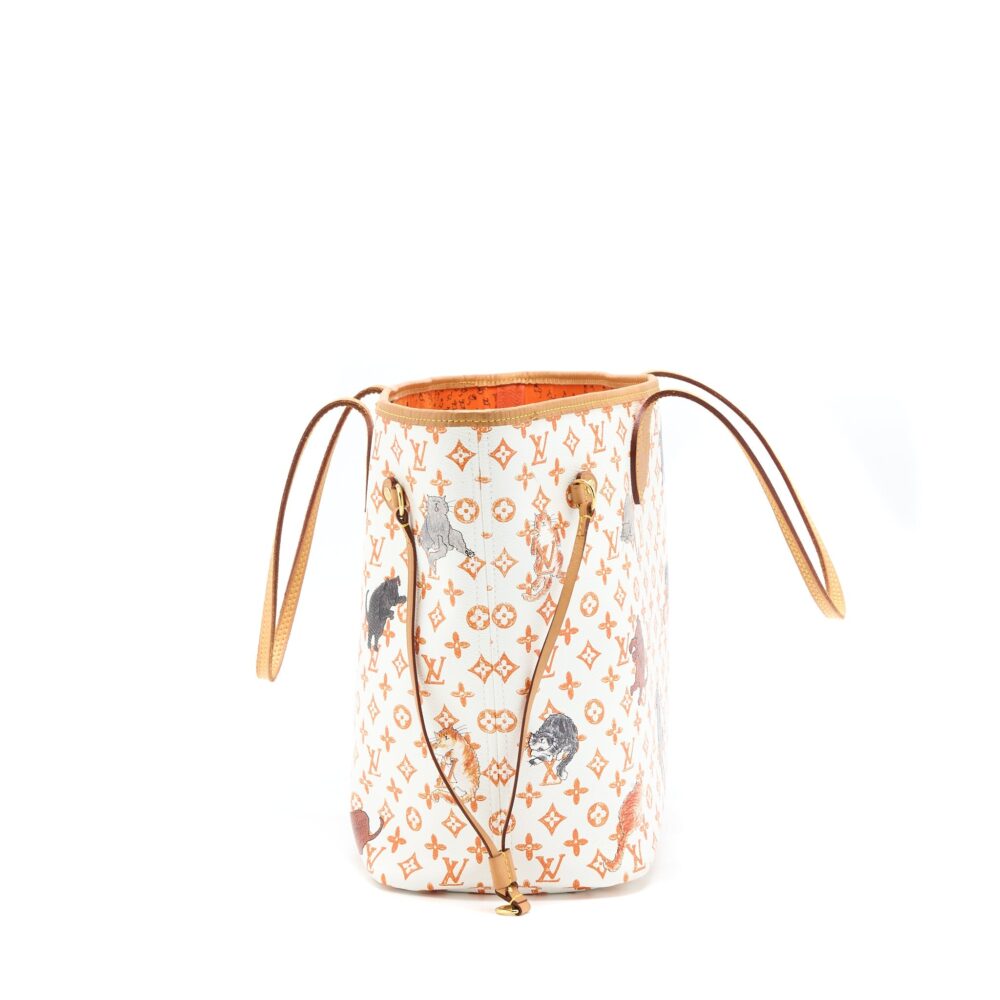 AAA Replica Louis Vuitton LV GRACE CODDINGTON CATOGRAM NEVERFULL MM CANVAS GHW