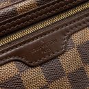 AAA Replica Louis Vuitton LV POUCH DAMIER EBENE GHW