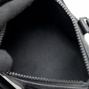 AAA Replica Louis Vuitton LV KEEPALL BANDOULIERE 25 MONOGRAM TAURILLON LEATHER BLACK WITH BLACK HARDWARE