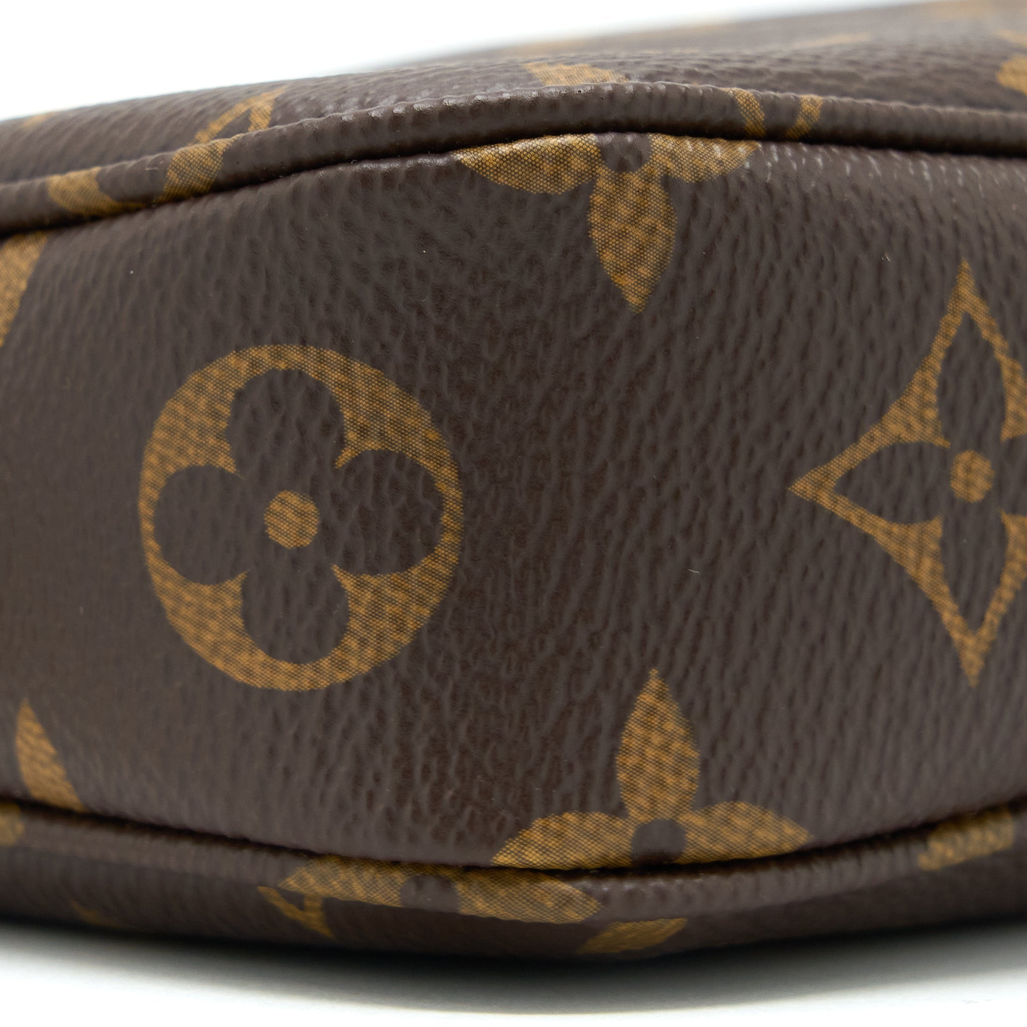 AAA Replica Louis Vuitton LV POCHETTE ACCESSORIES MONOGRAM CANVAS GHW (NEW VERSION)