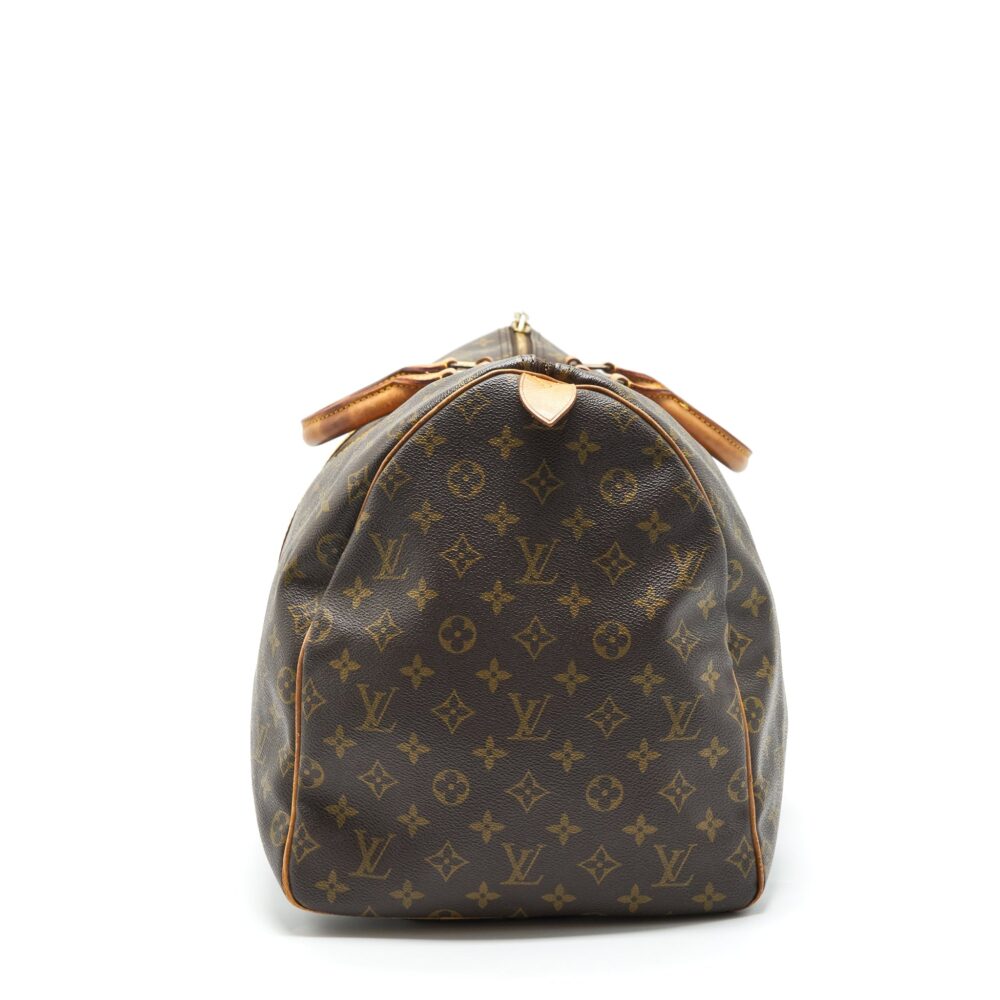 AAA Replica Louis Vuitton LV KEEPALL 55 MONOGRAM CANVAS GHW