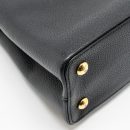 AAA Replica Louis Vuitton LV CAPUCINES MM CALFSKIN BLACK GHW
