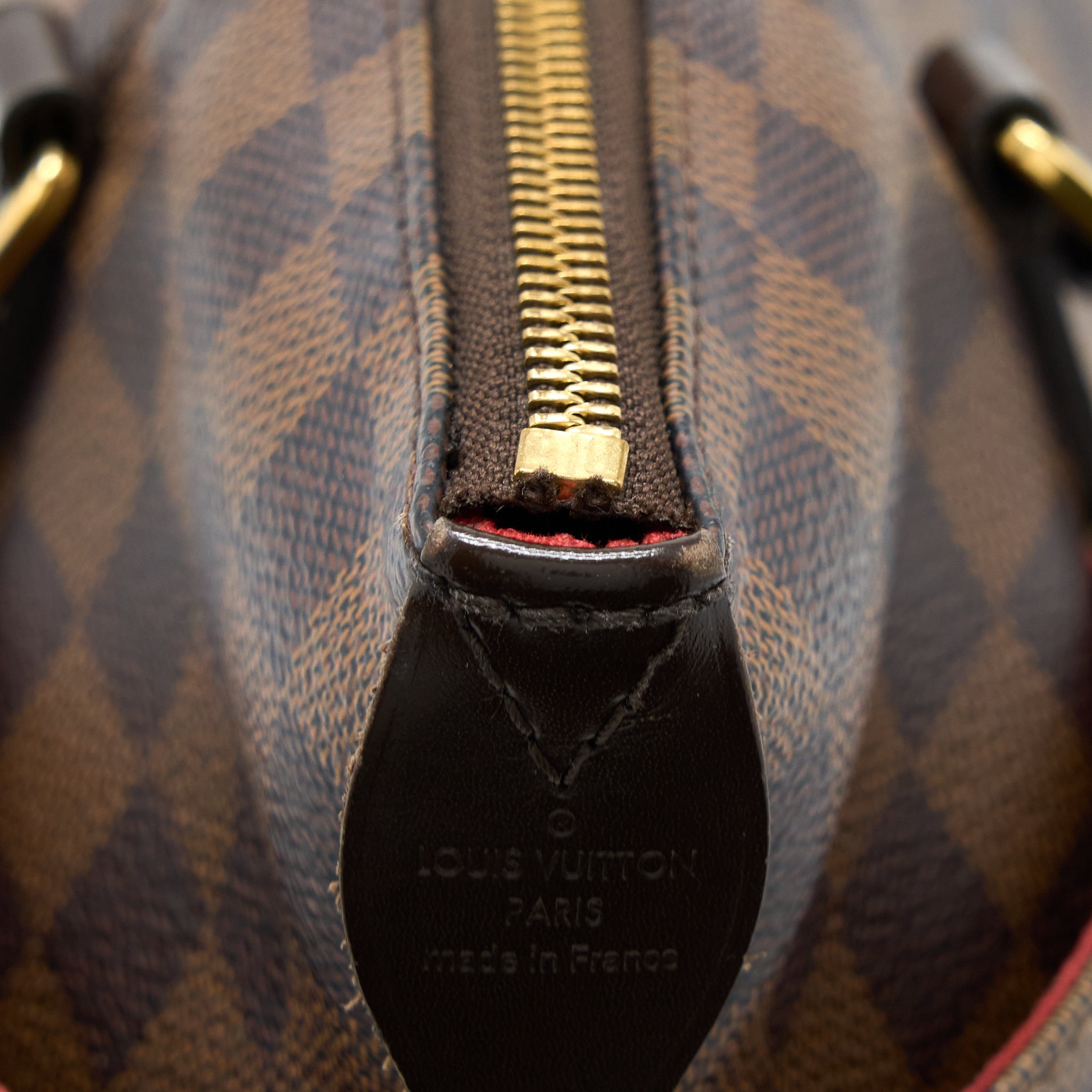 AAA Replica Louis Vuitton LV TOTALLY PM DAMIER EBENE CANVAS GHW