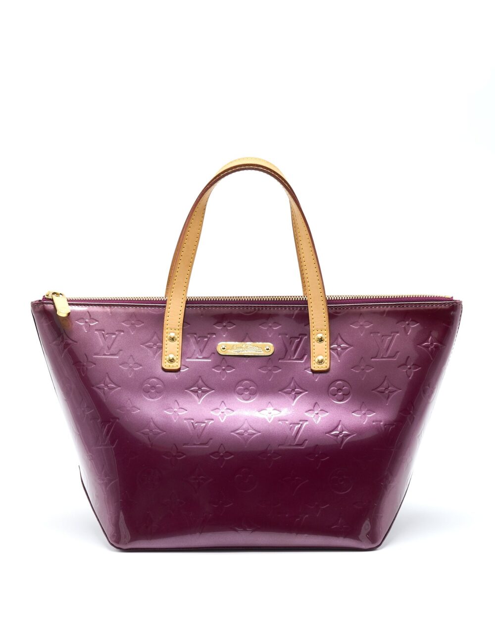 AAA Replica Louis Vuitton LV BELLEVUE PM MONOGRAM VERNIS VIOLETTE GHW