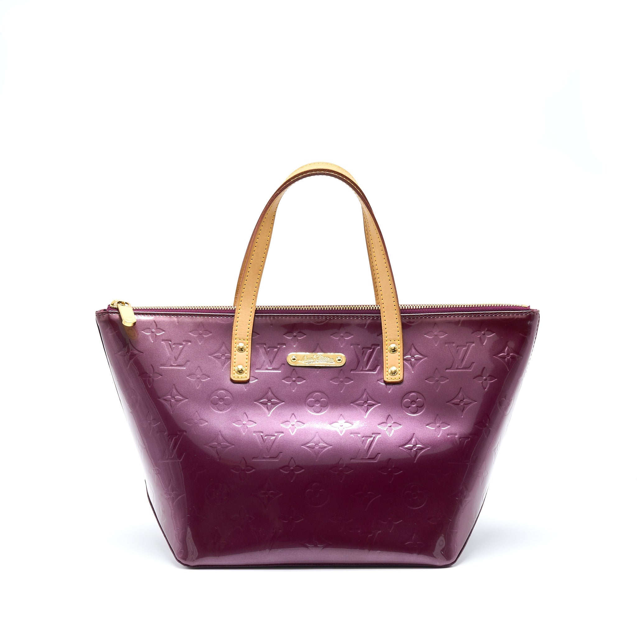 AAA Replica Louis Vuitton LV BELLEVUE PM MONOGRAM VERNIS VIOLETTE GHW