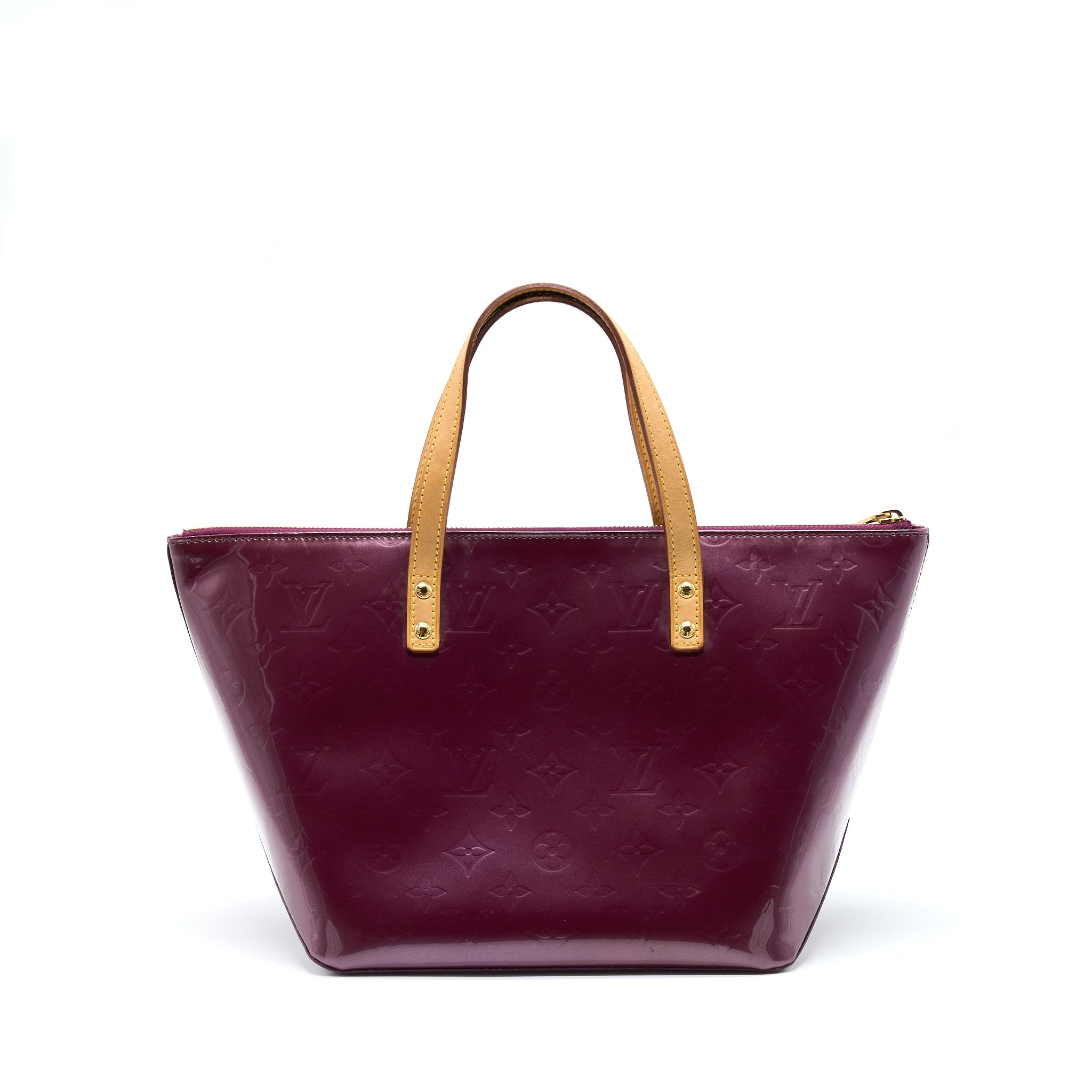 AAA Replica Louis Vuitton LV BELLEVUE PM MONOGRAM VERNIS VIOLETTE GHW