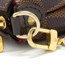 AAA Replica Louis Vuitton LV EVA CLUTCH DAMIER EBENE GHW