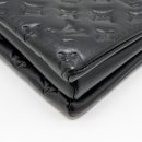 AAA Replica Louis Vuitton LV COUSSIN MM MONOGRAM-EMBOSSED PUFFY LAMBSKIN BLACK GHW