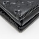 AAA Replica Louis Vuitton LV COUSSIN MM MONOGRAM-EMBOSSED PUFFY LAMBSKIN BLACK GHW